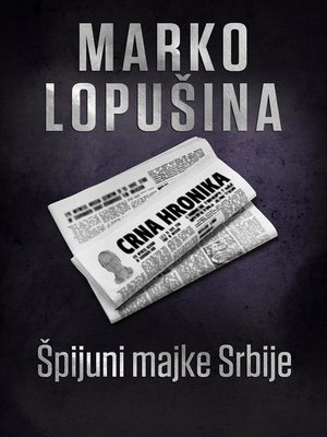 cover image of Špijuni majke Srbije